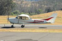 N75989 @ KRNM - At Ramona Airport , California - by Terry Fletcher