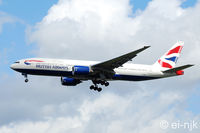 G-YMMD @ EGLL - Photographed landing 27R at Heathrow. - by Noel Kearney