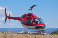 N422SF @ CL85 - on helipad - by Bruce H. Solov