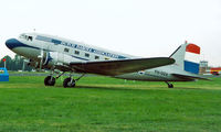 PH-DDA @ EGKB - Douglas DC-3C-47A-70-DL Skytrain [19109] (Dutch Dakota Association) Biggin Hill~G 10/06/1995 - by Ray Barber