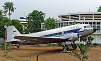 PK-VDM - Douglas DC-3C-47A-30-DL [9551] Jakarta-Saryanto~PK 25/10/2006. Displayed outside the Ministry of Defence building. - by Ray Barber