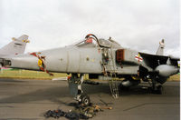 XZ355 @ EGQL - Jaguar GR.3A, callsign Rebel 1, of 41 Squadron on display at the 2001 RAF Leuchars Airshow. - by Peter Nicholson