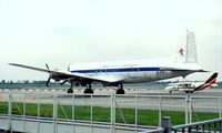 EL-AJP @ EHRD - Douglas DC-4 Conversion [27289] (LWA Air Cargo) Rotterdam~PH 04/05/1988 - by Ray Barber