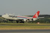 LX-VCF @ LOWW - Cargolux Boeing 747-8 - by Dietmar Schreiber - VAP
