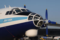 UR-DWF @ LOWW - Antonov 12 - by Dietmar Schreiber - VAP