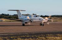 EC-KPT @ EGFH - Visiting Super King Air based at Le Bourget Airport, Paris. - by Roger Winser