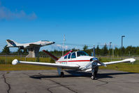 C-FMBE @ CSM3 - Parked on the apron at Thetford Mines airport. - by Charlie Shaw