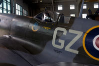 N730MJ @ 42VA - Spitfire cockpit, Military Aviation Museum, Pungo, VA - by Ronald Barker