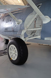 N9521C @ 42VA - BU 48294, Main landing gear, Military Aviation Museum, Pungo, VA - by Ronald Barker