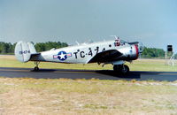 N7179C @ TIX - Beech AT-11 Kansan (Model 18) N7179C SN 3811 Yr Mfg 1943 @ Valiant Air Command Titusville, FL 1987 - by tconley