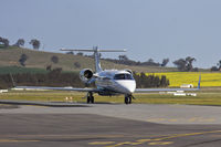 VH-CXJ @ YSWG - CMS Air Ambulance (VH-CXJ) Bombardier Learjet 45 taxiing at Wagga Wagga Airport. - by YSWG-photography