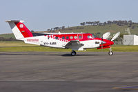 VH-AMR @ YSWG - Royal Flying Doctors Service (VH-AMR) Beechcraft B200C King Air, on contract to Ambulance Service of New South Wales, at Wagga Wagga Airport. - by YSWG-photography