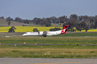 VH-LQB @ YSWG - QantasLink (VH-LQB) Bombardier Dash 8 Q400 taking off from Wagga Wagga Airport. - by YSWG-photography