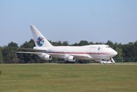 P4-FSH @ KCAK - Boeing 747SP-31 - by Mark Pasqualino