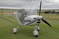 G-CFCD @ X5FB - Skyranger Swift 912S(1), Fishburn Airfield, August 2013. - by Malcolm Clarke