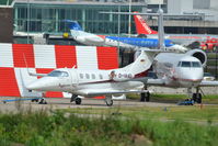 D-IAAD @ EGCC - Embraer EMB-500 Phenom 100 at Manchester Airport. - by David Burrell