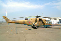 SU-97 @ FASK - Mil Mi-24A Hind [4202034] (Algerian Air Force) Swartkop~ZS 06/10/2003 - by Ray Barber