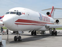 C-GQKF @ CYHM - This three holer was undergoing maintenance on the Purolator ramp while an airshow roared overhead. It was built in 1976. Luckily I had the pleasure of flying on this type with Royal Airlines back in 1996. They're a rare bird now. - by Chris Coates