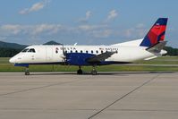 N452XJ @ KLSE - First time wearing the Delta colors. Arriving from MSP. - by capwatts1986