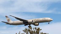 A6-ETL @ KJFK - Coming to a landing on 22L @ JFK - by Gintaras B.