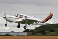 G-AYAC @ EGBR - Piper PA-28R-200 Cherokee Arrow at The Summer Madness Fly-In. The Real Aeroplane Club, Breighton Airfield, August 2013. - by Malcolm Clarke