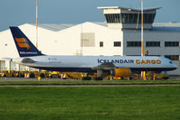 TF-FIG @ EGNX - Icelandair - by Chris Hall