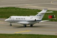 HB-VOB @ LFML - Raytheon Hawker 800XP, Taxiing to holding point rwy 31R, Marseille-Provence Airport (LFML-MRS) - by Yves-Q