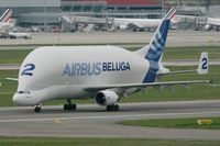 F-GSTB @ LFBO - Airbus A300B4-608ST Beluga, Toulouse-Blagnac Airport (LFBO-TLS) - by Yves-Q