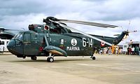MM5016N @ EGDY - Agusta SH-3H Sea King [6013] (Italian Navy) RNAS Yeovilton~G 15/07/1995 - by Ray Barber