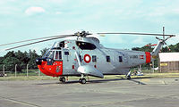 U-280 @ EGVI - Sikorsky S-61A-1 Sea King [61280] (Royal Danish Air Force) RAF Greenham Common~G 27/06/1981. Image taken from a slide. - by Ray Barber