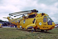 XZ588 @ EGVI - Westland WS.61 HAR.3 Sea King [WA854] (Royal Air Force) RAF Greenham Common~G 01/06/1980. Image taken from a slide. - by Ray Barber