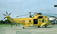 ZA105 @ EGVI - Westland WS.61 HAR.3 Sea King [WA886] (Royal Air Force) RAF Greenham Common~G 27/06/1981. Image taken from a slide. - by Ray Barber