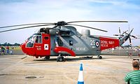 ZA167 @ EGVA - Westland WS.61 HU.5 SAR Sea King [WA900] (Royal Navy) RAF Fairford~G 21/07/1996 - by Ray Barber