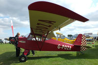 G-POZA @ EGBK - at the LAA Rally 2013, Sywell - by Chris Hall