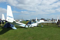 G-MUSO @ EGBK - nose to nose with G-LASS at the LAA Rally 2013, Sywell - by Chris Hall