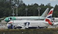 G-ZBJB @ KPAE - Undergoing final preparation before entering service - by Todd Royer