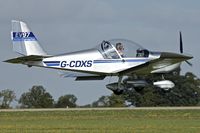 G-CDXS @ EGBK - Arriving at the 2013 Light Aircraft Association Rally at Sywell in the UK - by Terry Fletcher