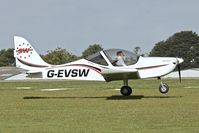 G-EVSW @ EGBK - Arriving at the 2013 Light Aircraft Association Rally at Sywell in the UK - by Terry Fletcher