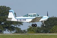 G-BLHW @ EGBK - Arriving at the 2013 Light Aircraft Association Rally at Sywell in the UK - by Terry Fletcher