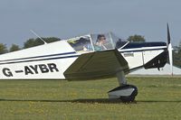 G-AYBR @ EGBK - Arriving at the 2013 Light Aircraft Association Rally at Sywell in the UK - by Terry Fletcher