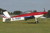 G-RVAT @ EGBK - Arriving at the 2013 Light Aircraft Association Rally at Sywell in the UK - by Terry Fletcher