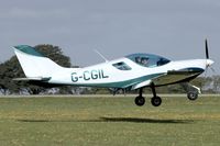 G-CGIL @ EGBK - Arriving at the 2013 Light Aircraft Association Rally at Sywell in the UK - by Terry Fletcher