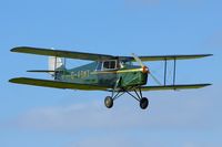 G-ADMT @ EGBK - 1936 De Havilland DH-87B Hornet Moth, c/n: 8093  at the 2013 Light Aircraft Association Rally at Sywell in the UK - by Terry Fletcher