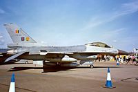 FA-99 @ EGVA - General Dynamics F-16A Fighting Falcon [6H-99] (Belgian Air Force) RAF Fairford~G 19/07/1997 - by Ray Barber