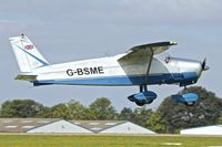 G-BSME @ EGBK - 1966 Bolkow BO-208C Junior, c/n: 596 at Sywell - by Terry Fletcher