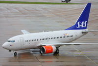 LN-RPW @ EGCC - Scandinavian Airlines - by Chris Hall