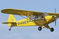 G-AMEN @ EGBK - 1952 Piper L-18C Super Cub, c/n: 18-1998 - by Terry Fletcher