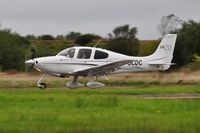 G-GCDC @ EGFH - Resident Cirrus SR20, touch and go Runway 22. Previously registered N553PG. - by Roger Winser