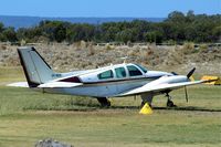 VH-WDE @ YPJT - Beech 95-D55 Baron [TE-728] (The Aeroplane Company) Perth-Jandakot~VH 30/03/2007 - by Ray Barber