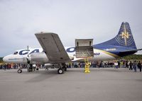 C-FHNM @ CYND - On display at this year's Vintage Wings of Canada Air Show. - by Dirk Fierens